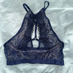 Navy Blue Lace Victoria Secret Bra